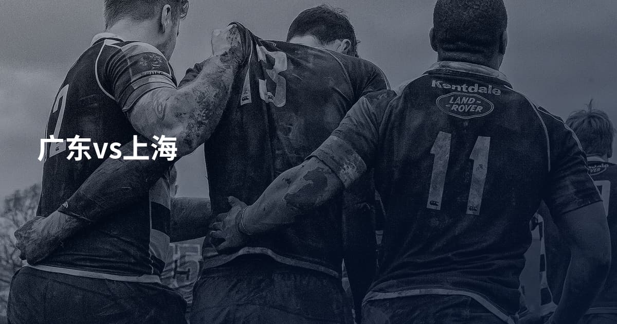 广东vs上海