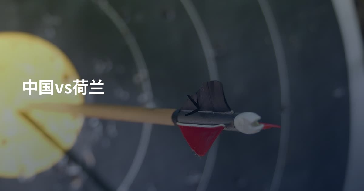 中国vs荷兰