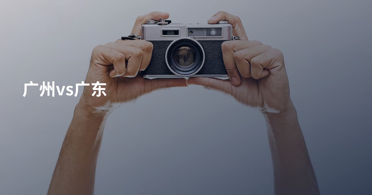 广州vs广东