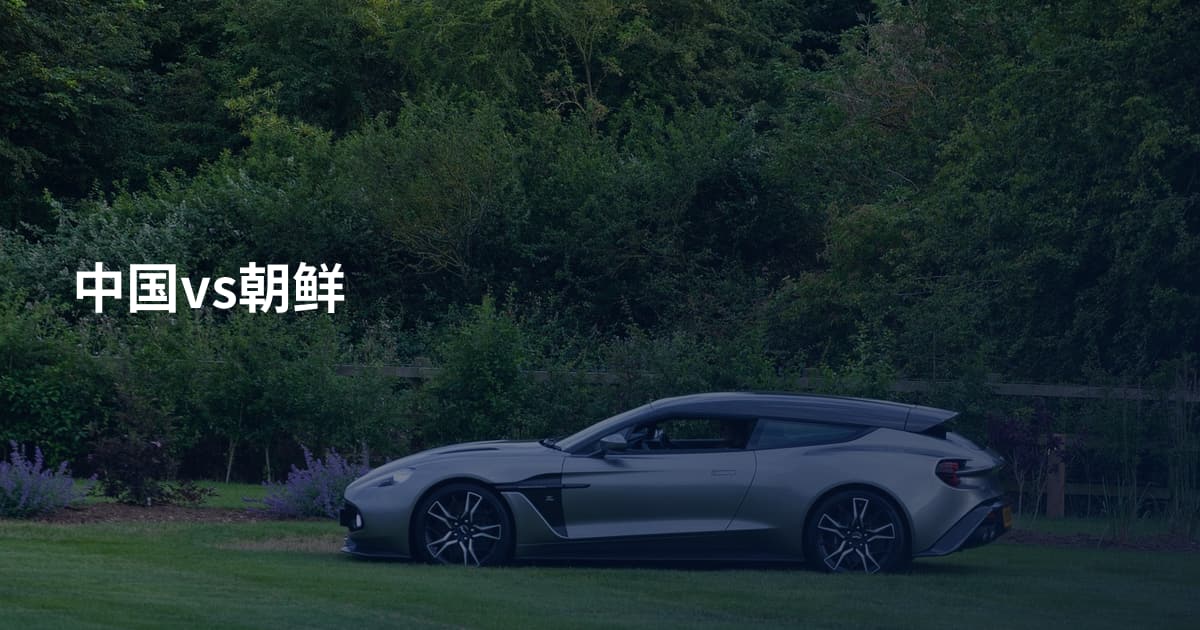 中国vs朝鲜