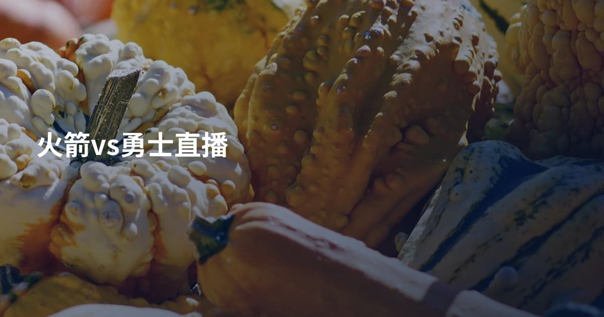 火箭vs勇士直播