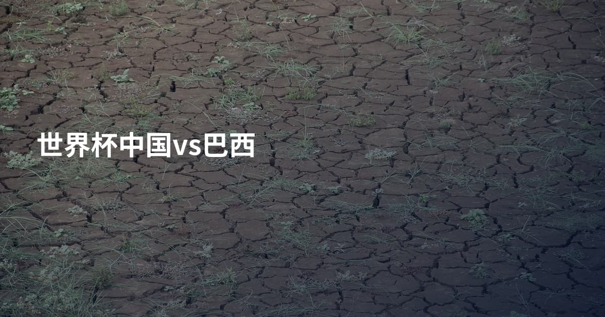 世界杯中国vs巴西