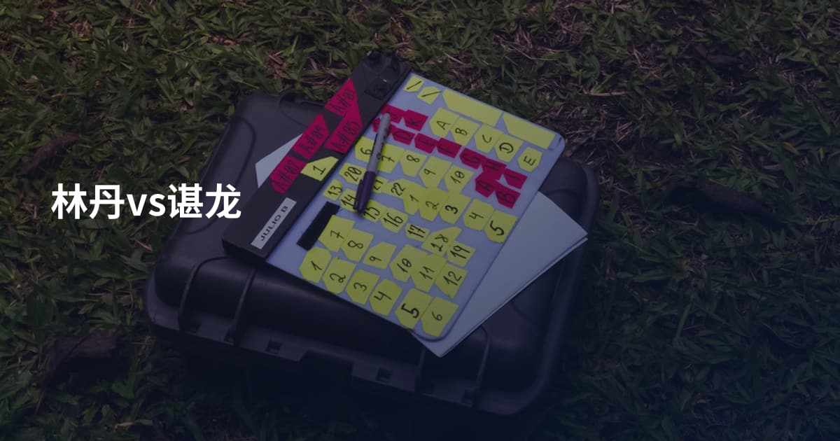 林丹vs谌龙