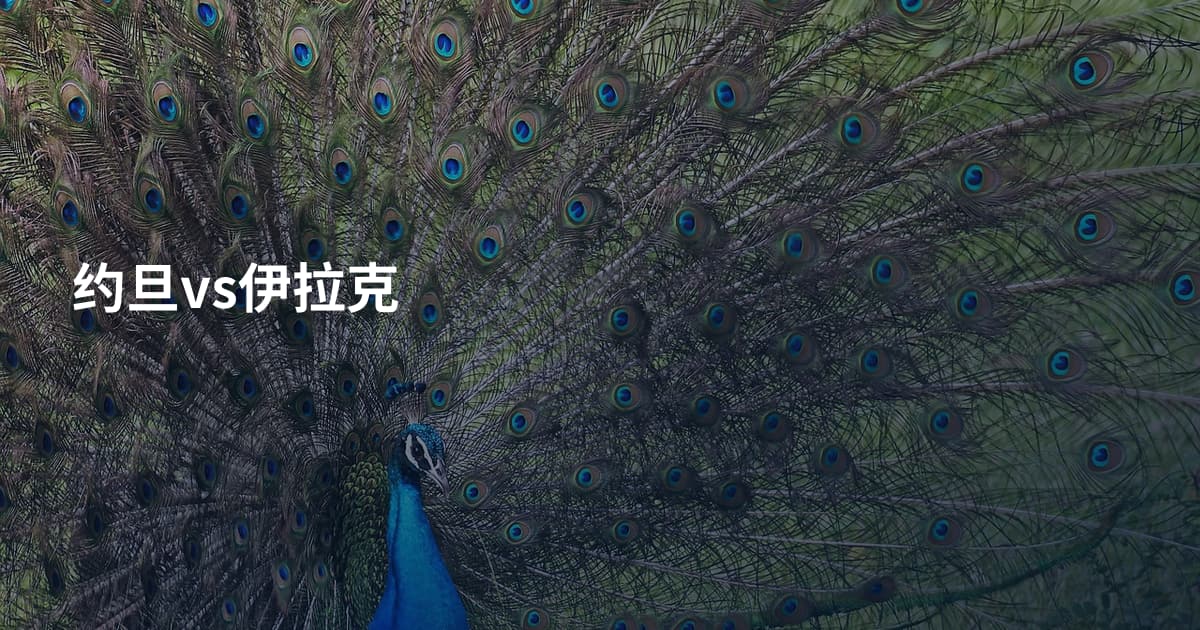 约旦vs伊拉克