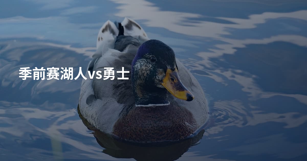 季前赛湖人vs勇士