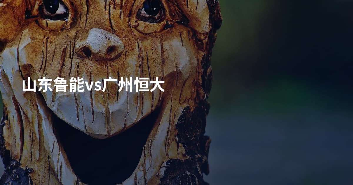 山东鲁能vs广州恒大