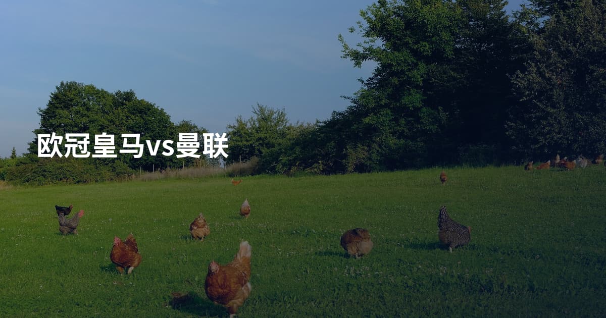 欧冠皇马vs曼联