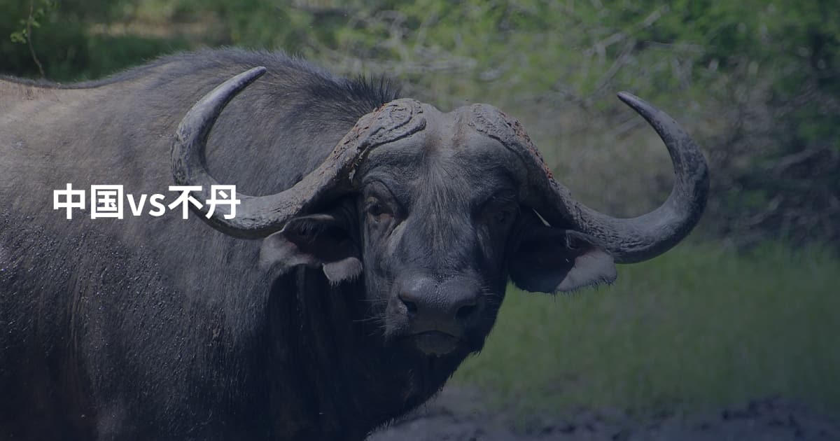 中国vs不丹