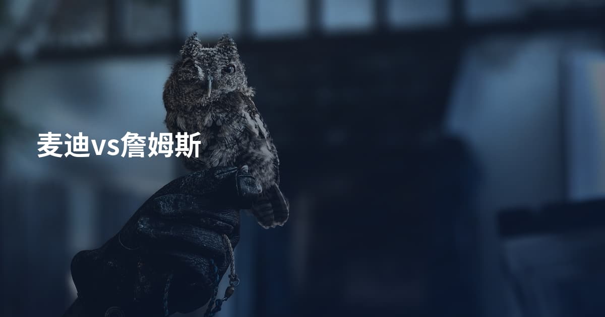 麦迪vs詹姆斯