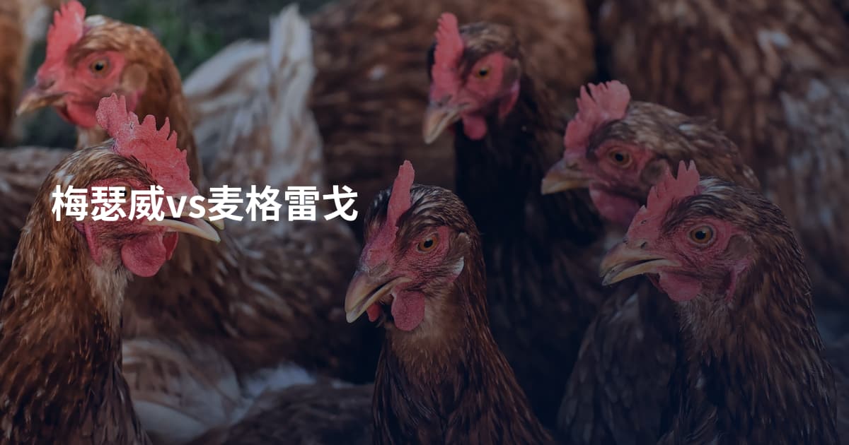 梅瑟威vs麦格雷戈