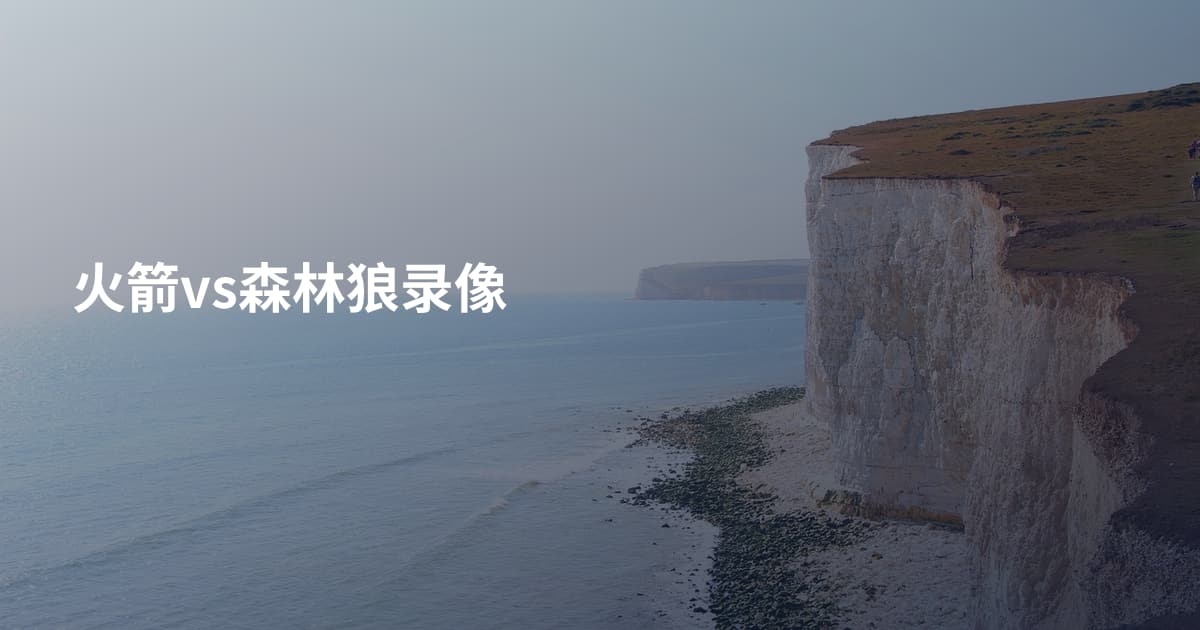 火箭vs森林狼录像