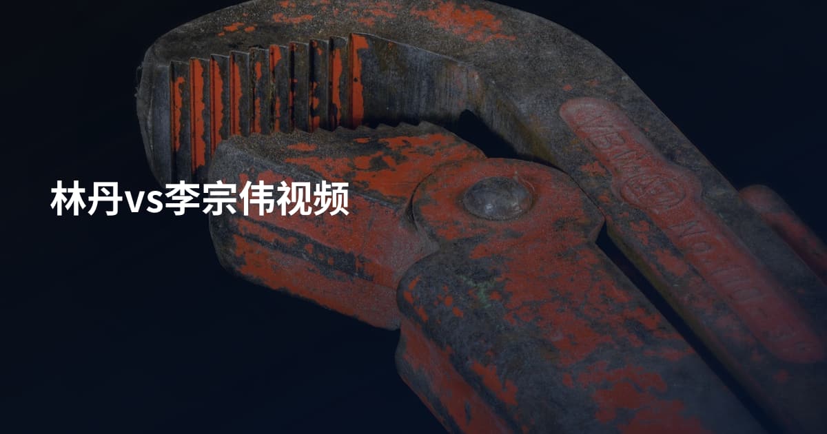 林丹vs李宗伟视频