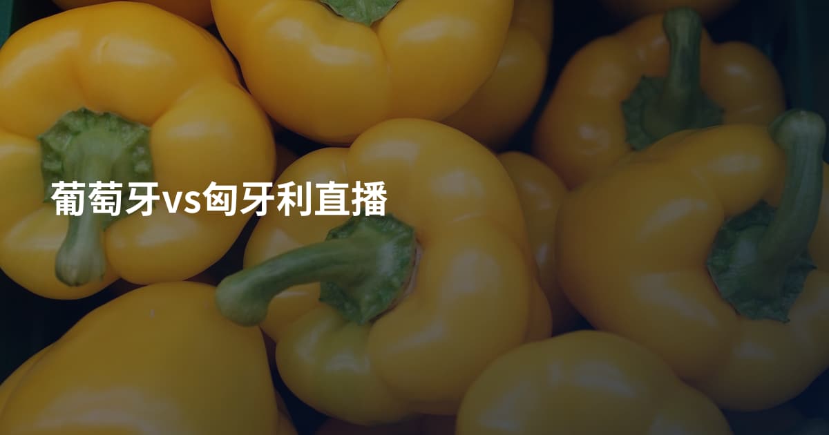 葡萄牙vs匈牙利直播