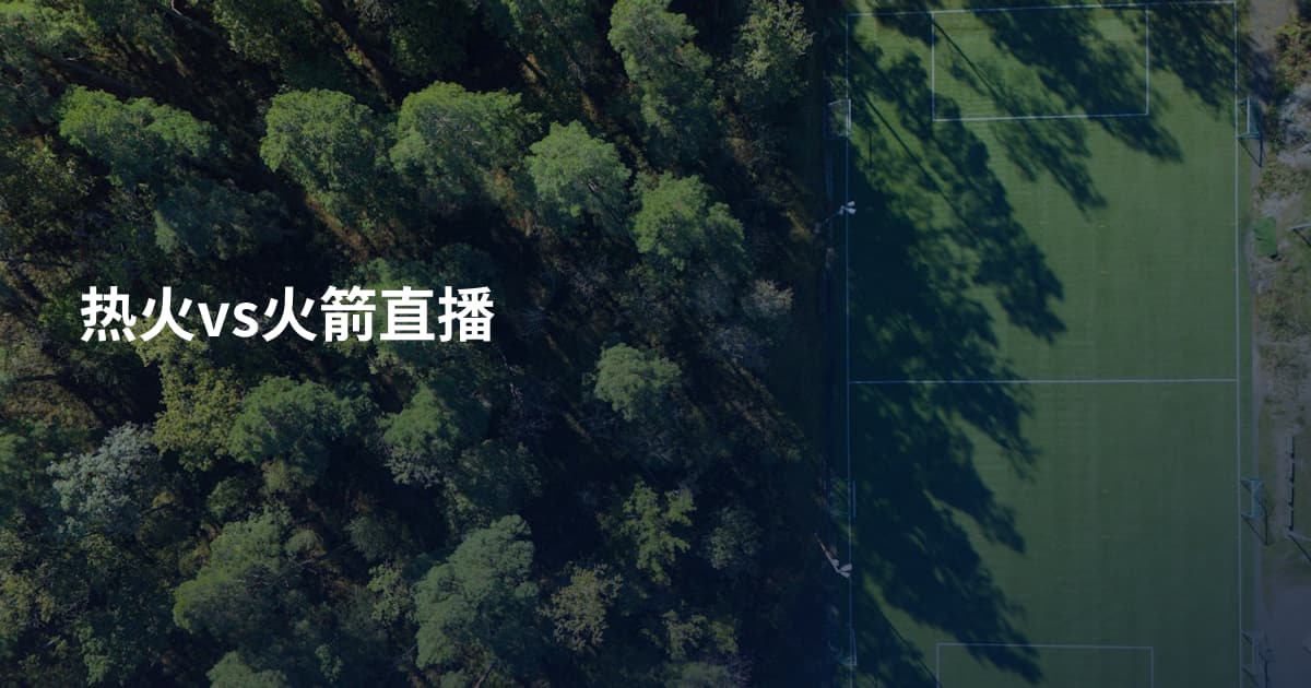 热火vs火箭直播