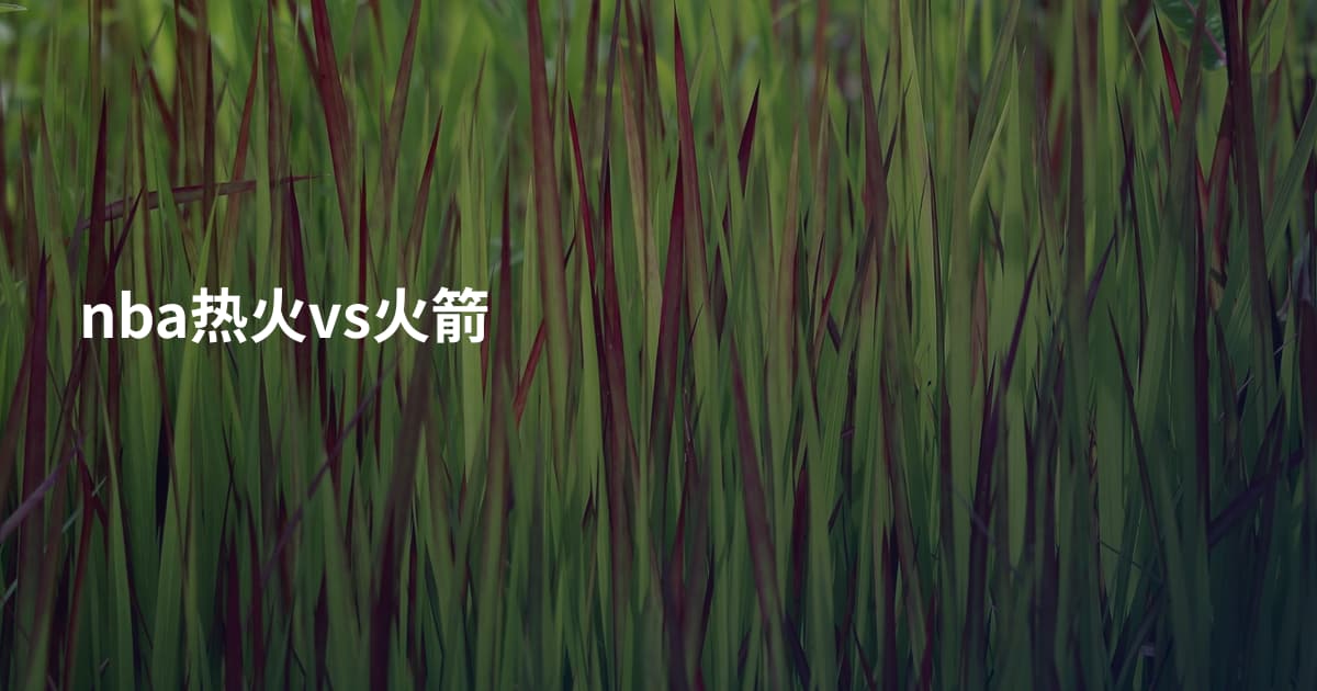 nba热火vs火箭