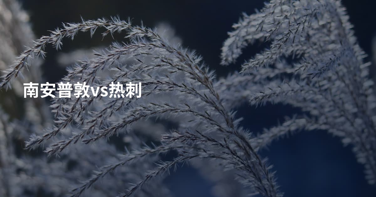 南安普敦vs热刺