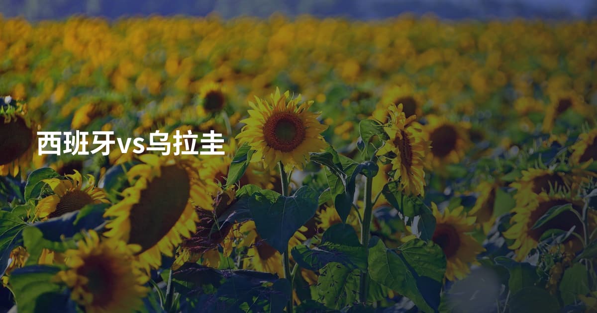 西班牙vs乌拉圭
