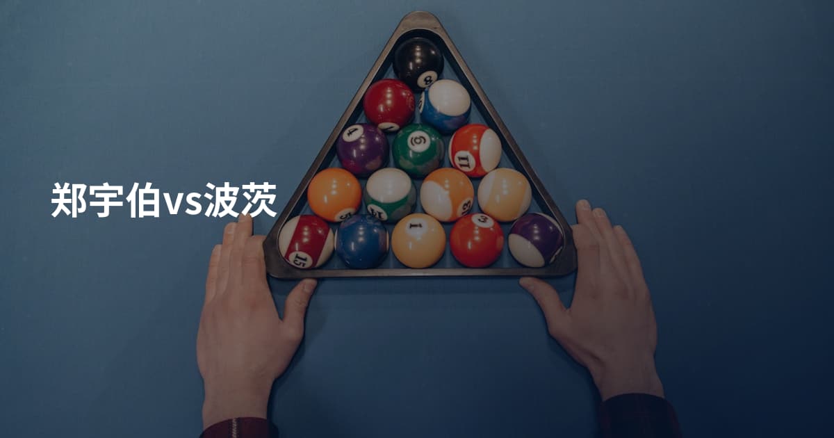 郑宇伯vs波茨