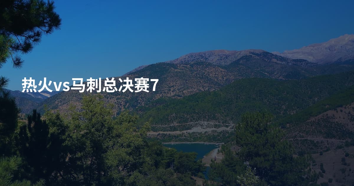 热火vs马刺总决赛7