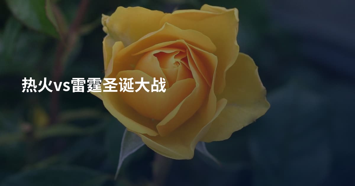 热火vs雷霆圣诞大战
