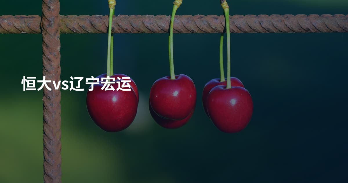 恒大vs辽宁宏运