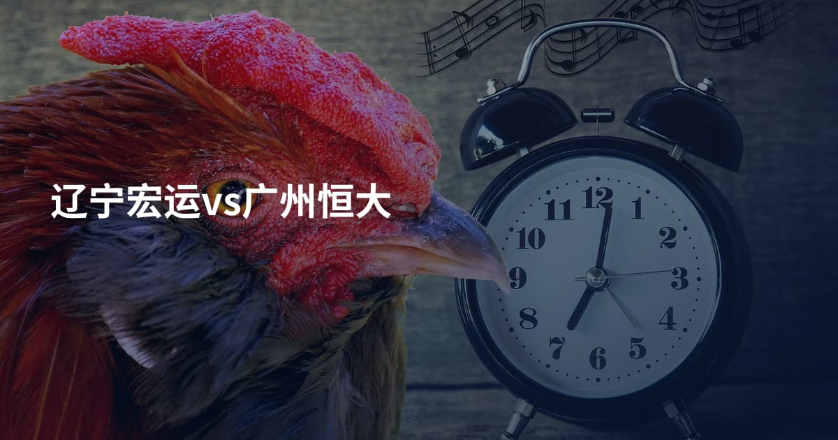 辽宁宏运vs广州恒大