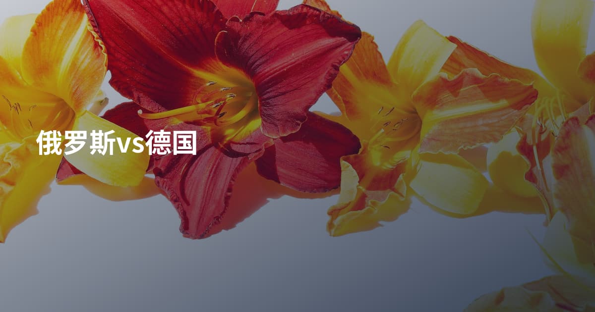 俄罗斯vs德国