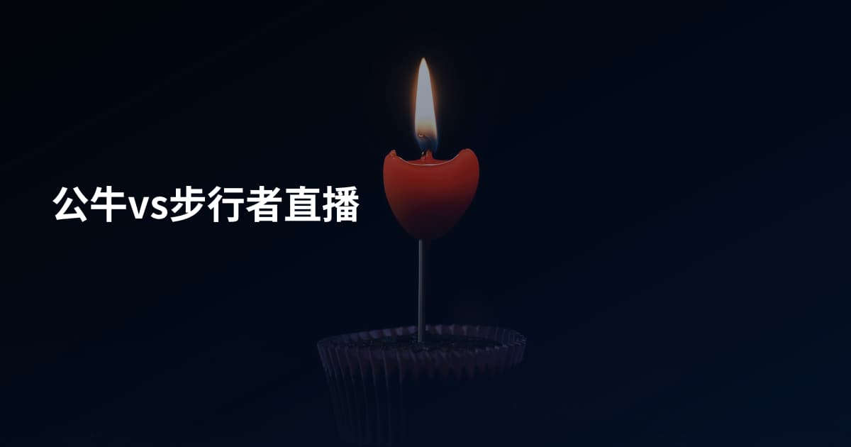 公牛vs步行者直播
