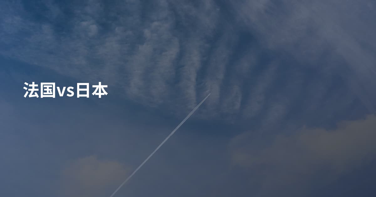 法国vs日本
