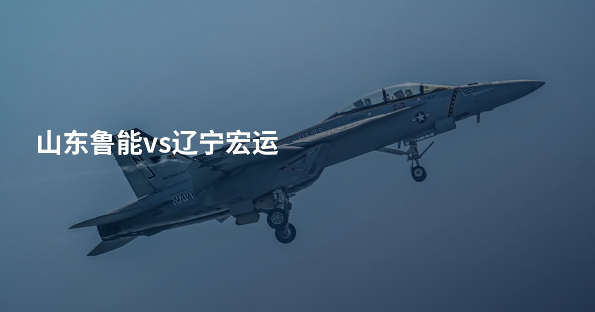 山东鲁能vs辽宁宏运