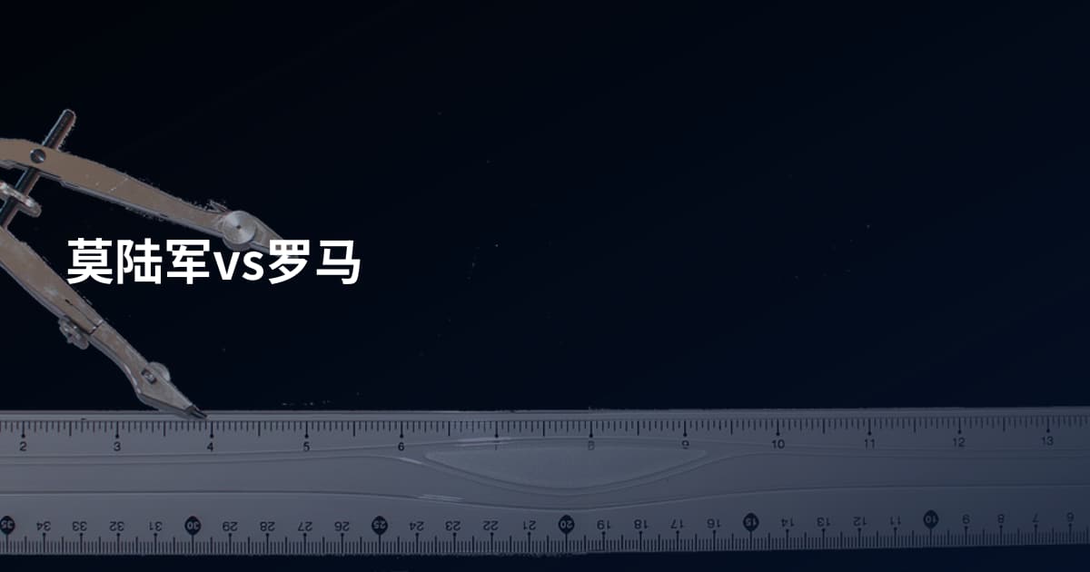 莫陆军vs罗马