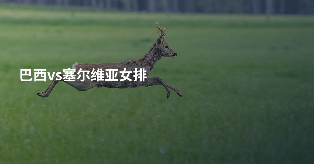 巴西vs塞尔维亚女排