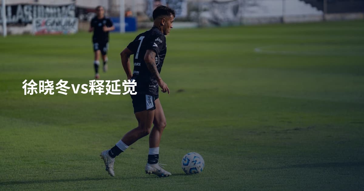 徐晓冬vs释延觉