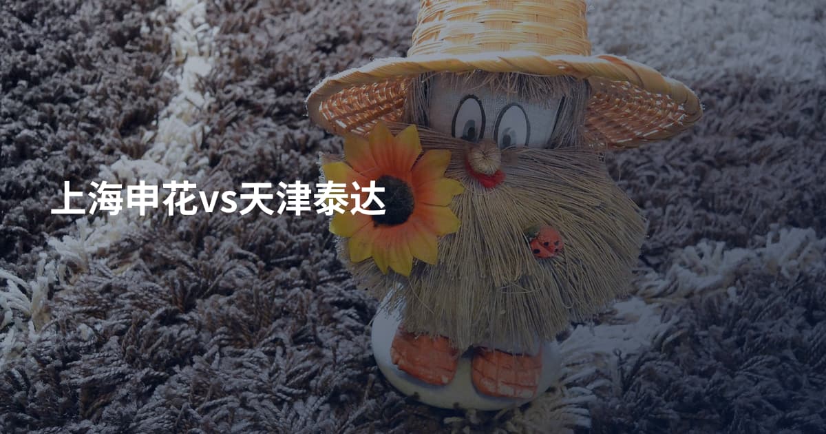 上海申花vs天津泰达