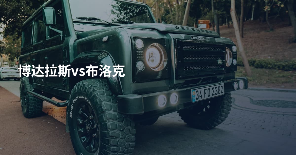 博达拉斯vs布洛克