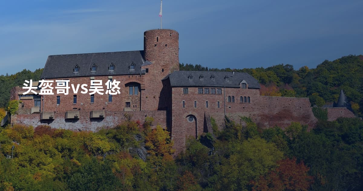 头盔哥vs吴悠
