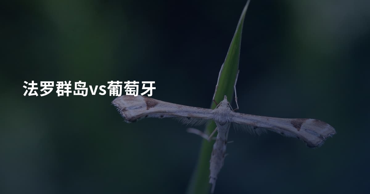 法罗群岛vs葡萄牙