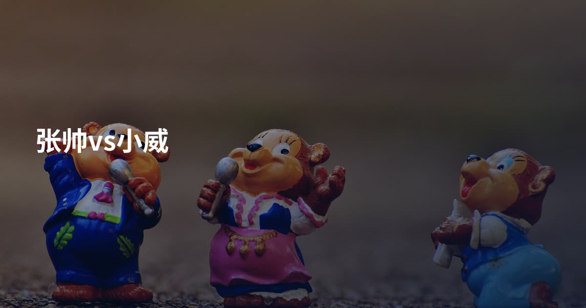 张帅vs小威
