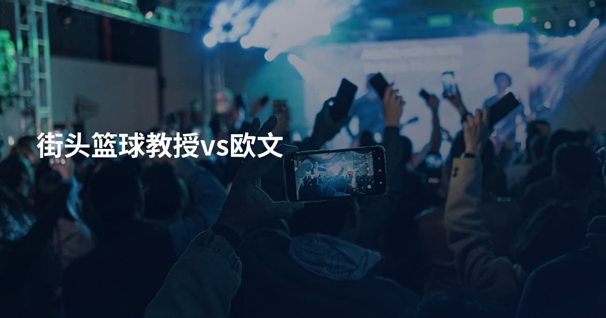 街头篮球教授vs欧文