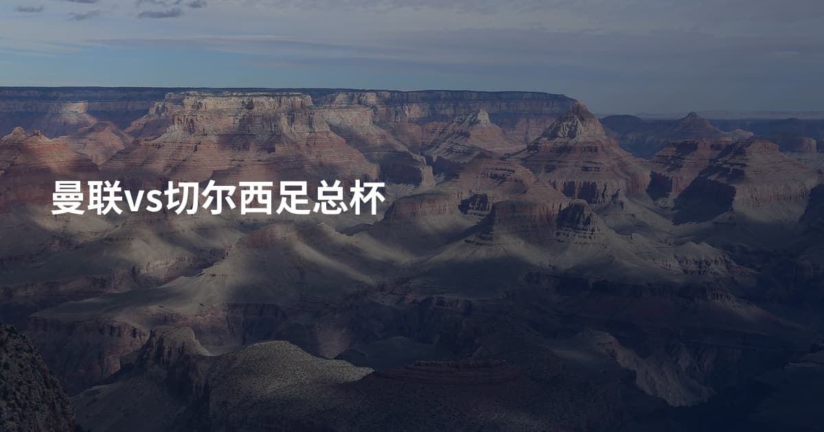 曼联vs切尔西足总杯