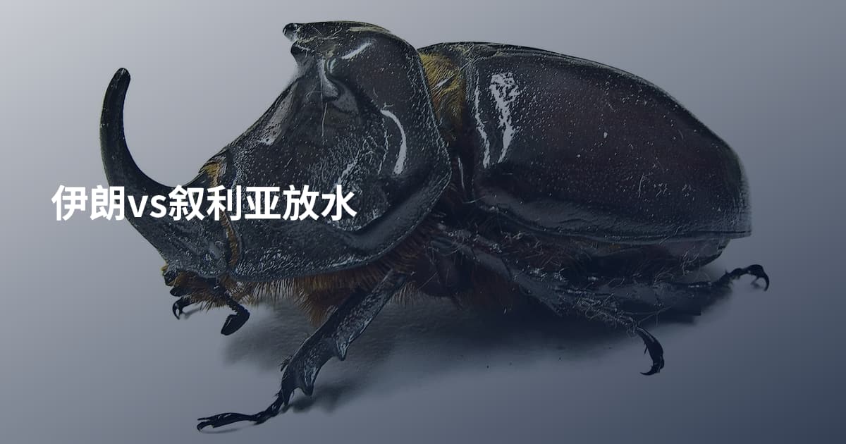 伊朗vs叙利亚放水