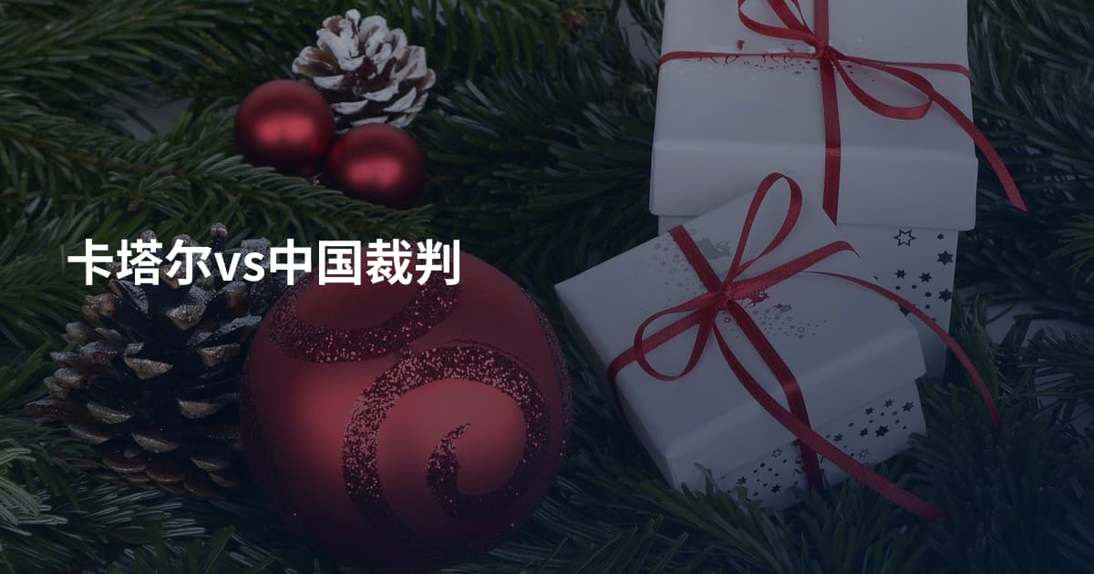 卡塔尔vs中国裁判