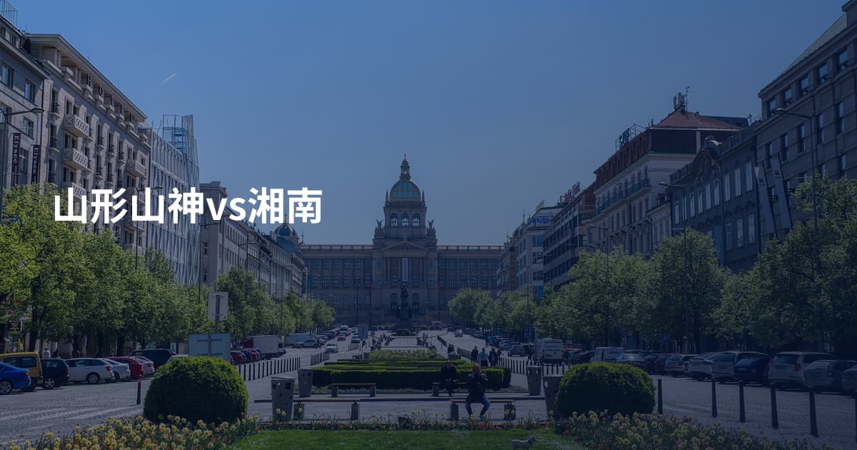 山形山神vs湘南
