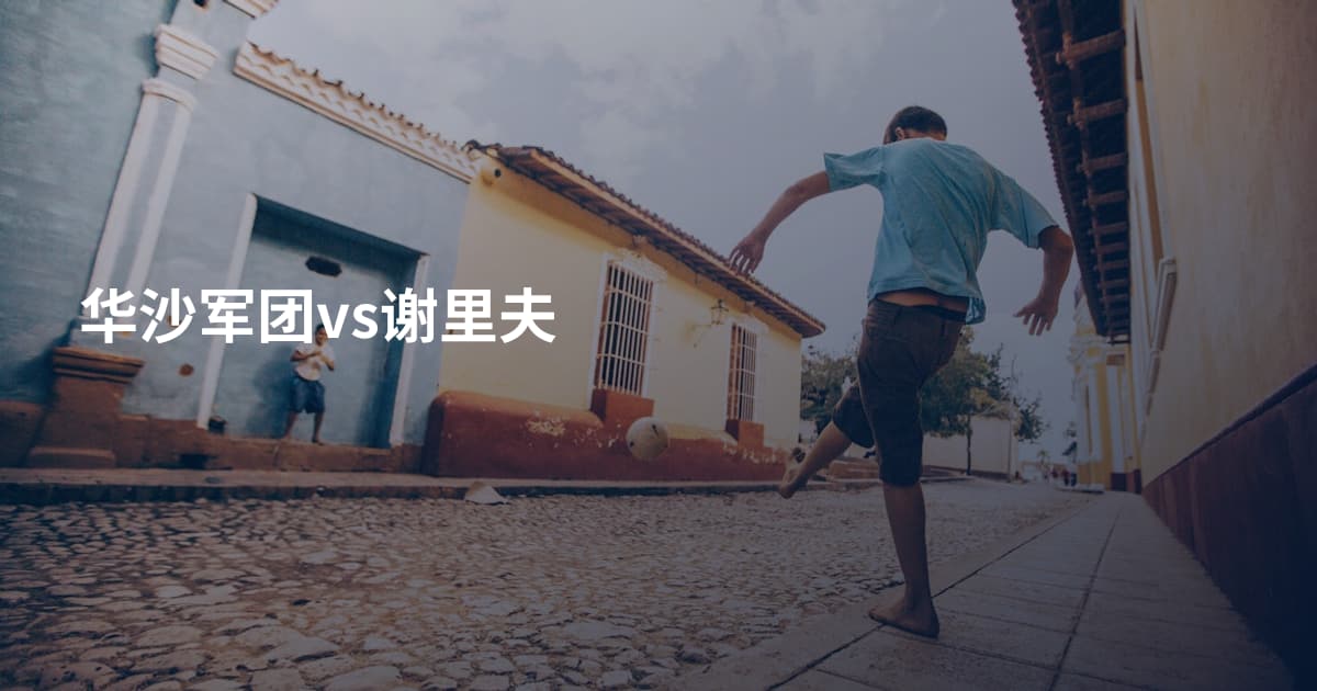 华沙军团vs谢里夫