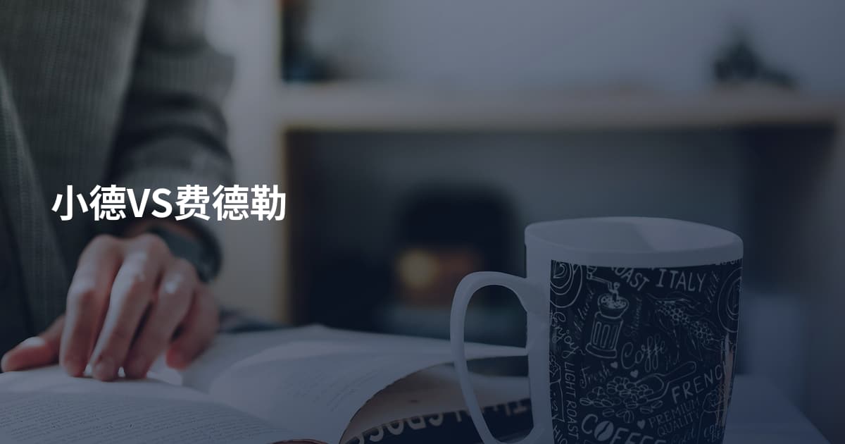 小德VS费德勒