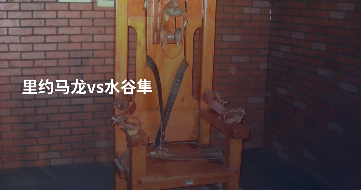 里约马龙vs水谷隼