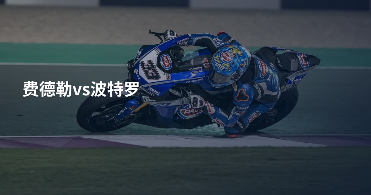 费德勒vs波特罗
