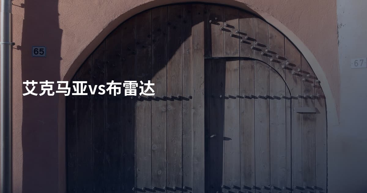 艾克马亚vs布雷达