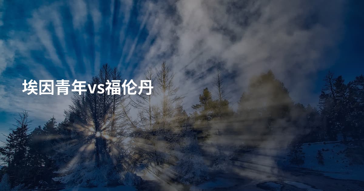 埃因青年vs福伦丹