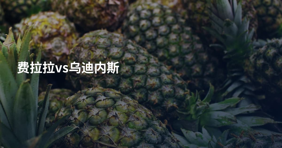 费拉拉vs乌迪内斯